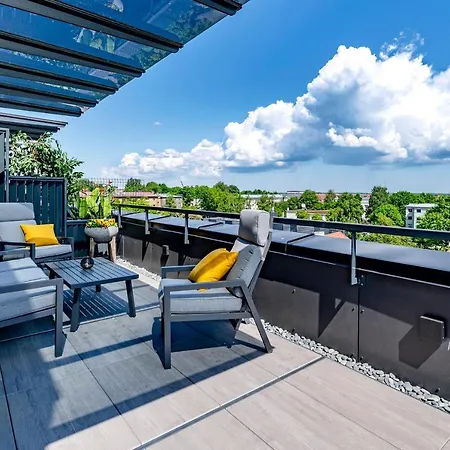 Artisa Riia Str 20B Luxury Penthouse Apartment Tartu Extérieur photo